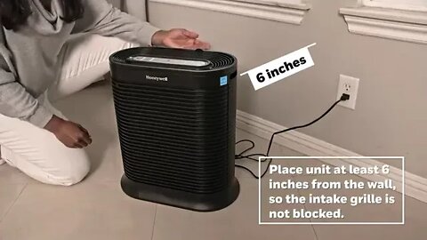 Honeywell HPA300 HEPA Air Purifier, Airborne Allergen Reducer for Large Rooms