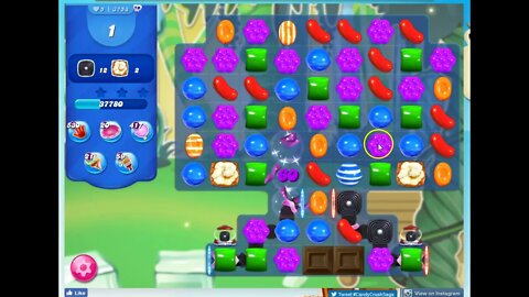 Candy Crush Level 3758 Audio Talkthrough, 2 Stars, 3 Booster