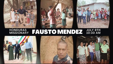 Fausto Mendez at Rushwoood Church
