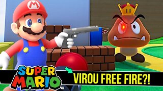 E se o Super Mario fosse Free fire? | Super 11 Challenge #shorts