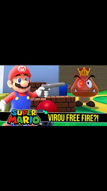 E se o Super Mario fosse Free fire? | Super 11 Challenge #shorts