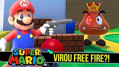 E se o Super Mario fosse Free fire? | Super 11 Challenge #shorts