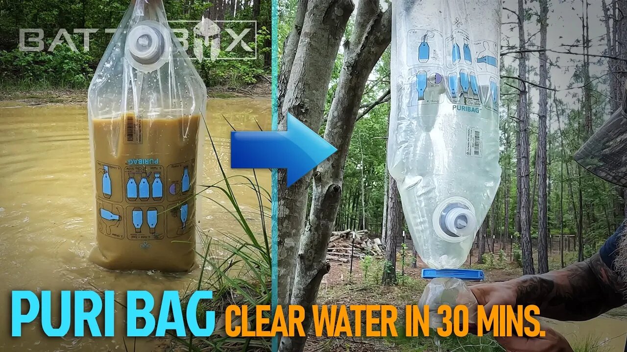 Filtering and Purifying with the Puri Bag. Does it work?