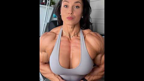 Amazing 😍 Body Builder 💪 Girl 🤩 You don't believe this