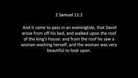 2nd Samuel Chapter 11