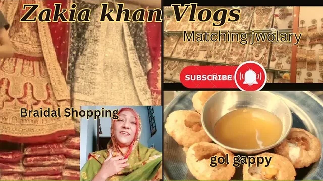 Bridal ki Shopping|| Abhi UN camplited||#zakiakhanvlog#increaseviews #
