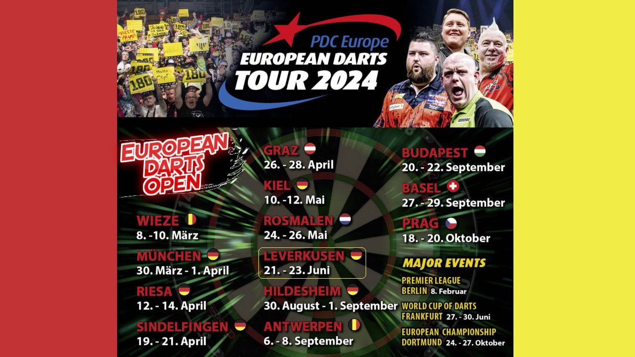 2024 European Darts Open van Duijvenbode v Clemens