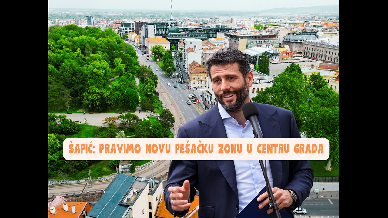 Šapić: Pravimo novu pešačku zonu u centru grada, spojićemo Kalemegdan i Knez Mihailovu