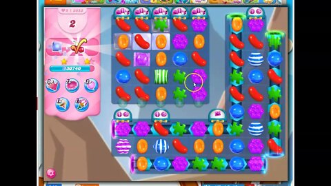 Candy Crush Level 3853 Talkthrough, 16 Moves 0 Boosters