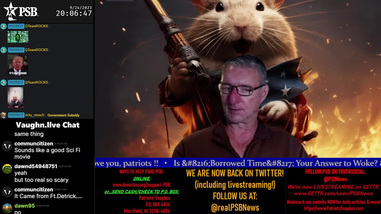 2023-09-24 20:00 EDT - For The Republic: With Alan Meyers