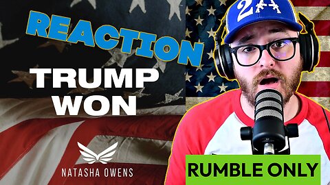 TRUMP WON | Natasha Owens | REACTION