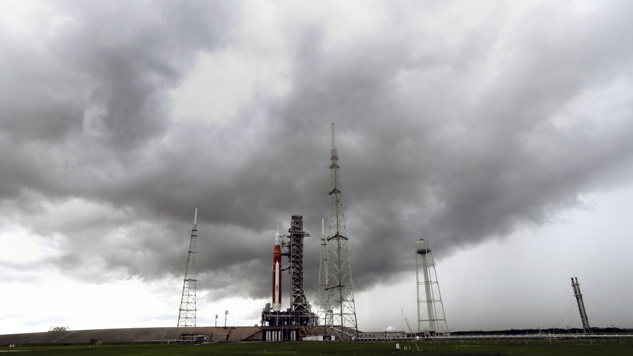 NASA Moon Rocket On Track For Launch Despite Lightning Hits