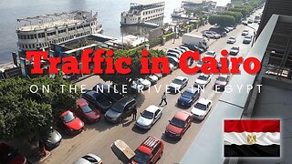 The Traffic is INSANE in Cairo, Egypt!