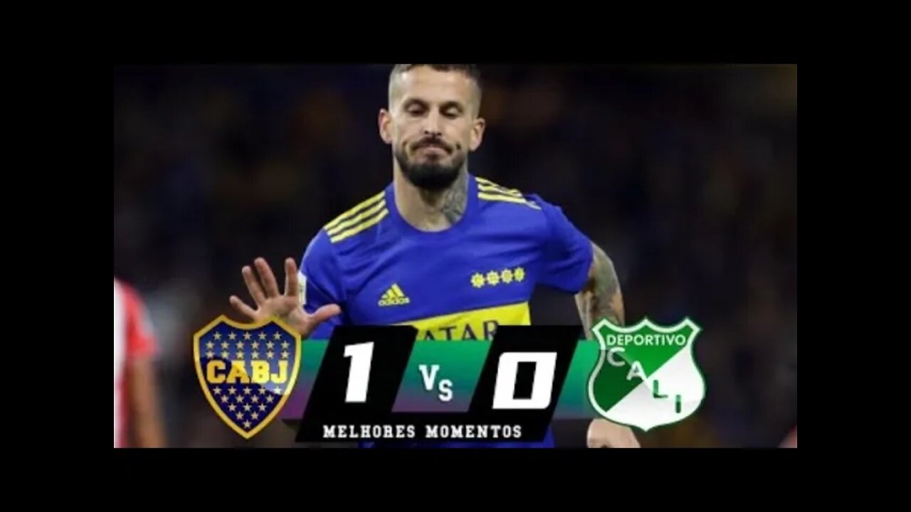 Boca Juniors 1x0 Deportivo Cali | Gol e Melhores Momentos | Libertadores | Boca está classificado!