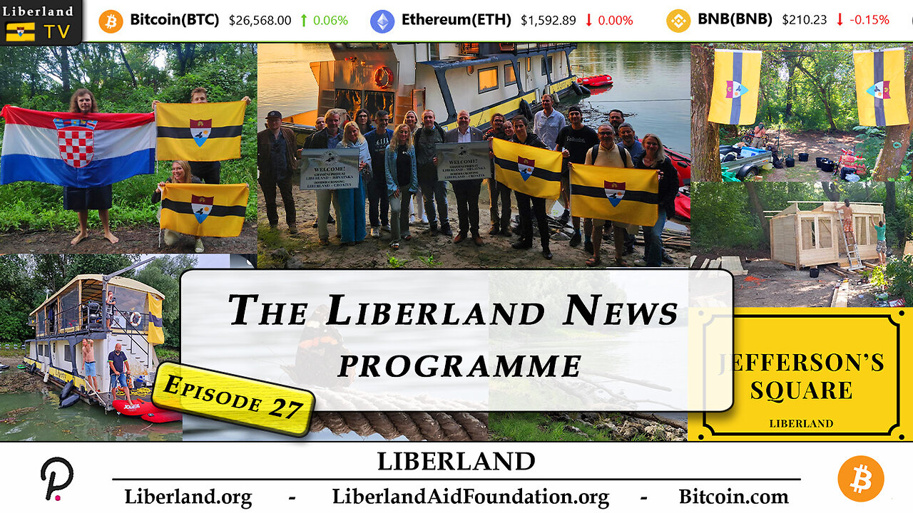 Liberlad News Programme Episode 27 - Border Crossing with Croatia