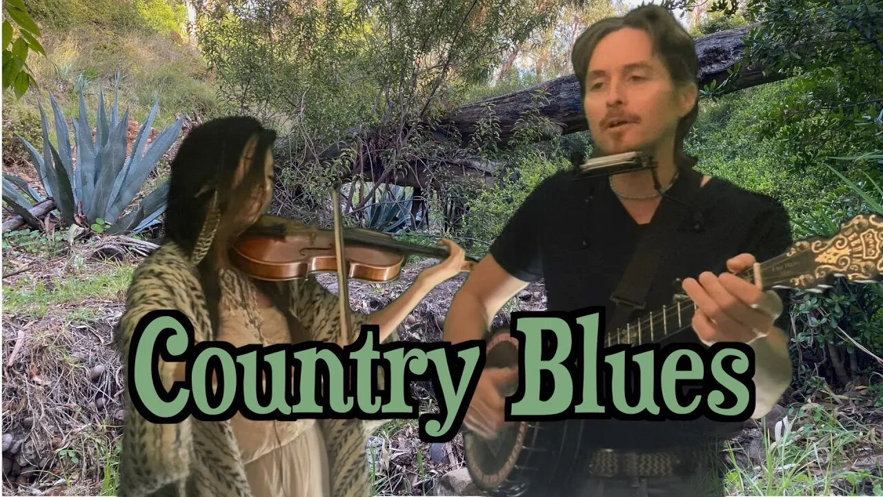 Country Blues w Jamie Shadowlight on fiddle