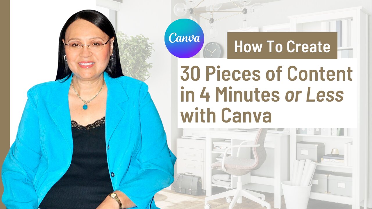 How To Create 30 Pieces of Content in 4 Minutes or Less with Canva