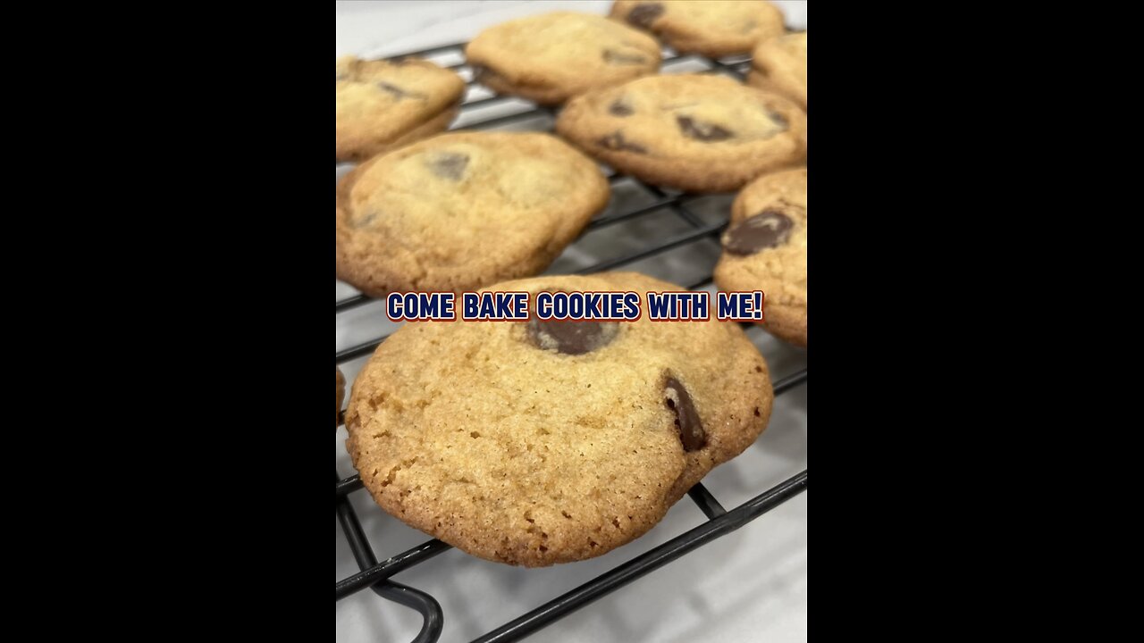 Come bake cookies with me!🍪