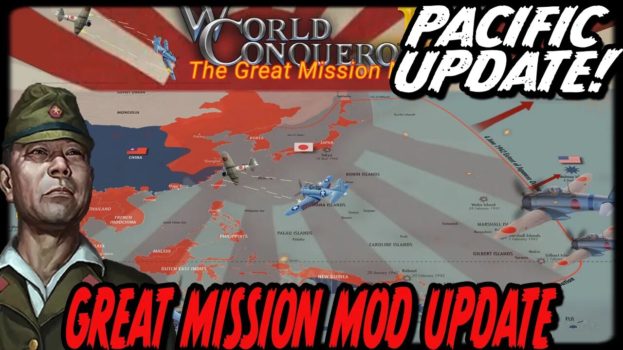 PACIFIC UPDATE BATTLE OF SHANGHAI! Great Mission Mod 1.5