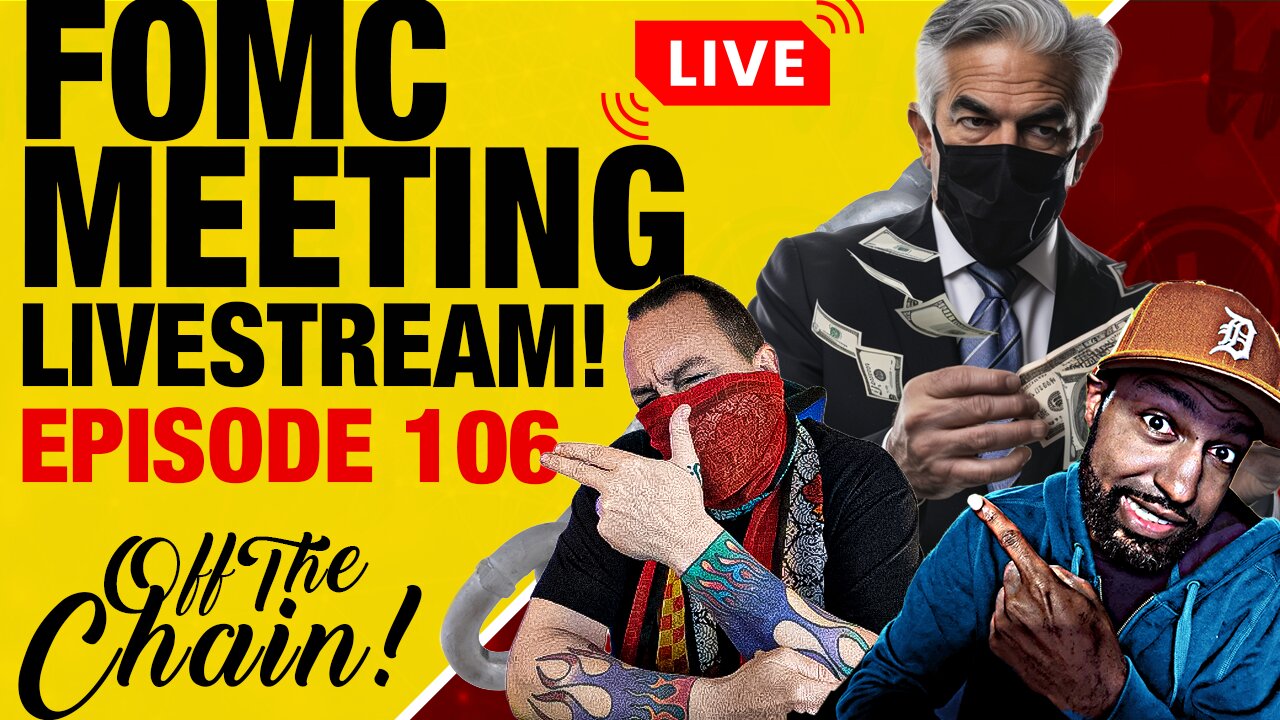 FOMC Meeting LIVE! Pause, Drop, or Hawkish Swap? Crypto Market Impact with RiceTVx (Ep. 106)