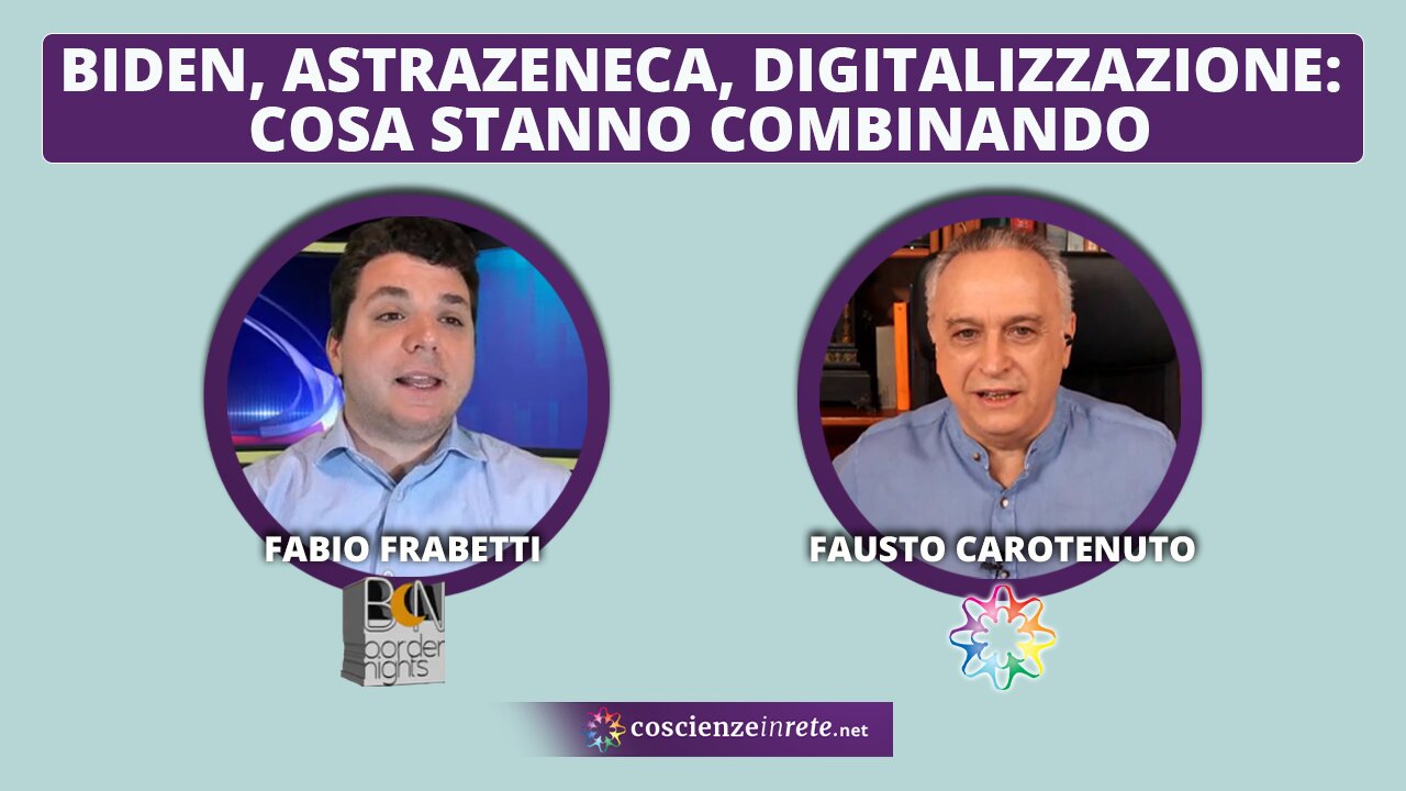 Biden, Astrazeneca, Digitalizzazione: COSA STANNO COMBINANDO