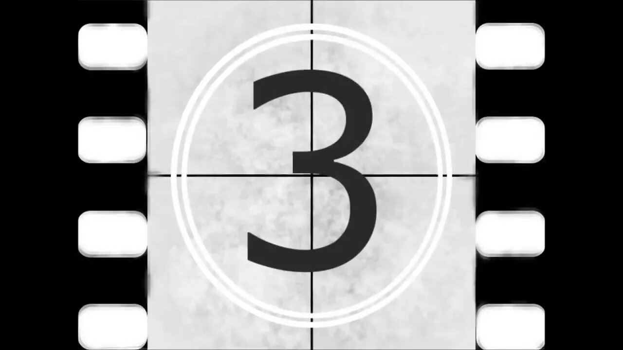 Film Reel 5,4,3,2,1, Countdown Creative Commons Use