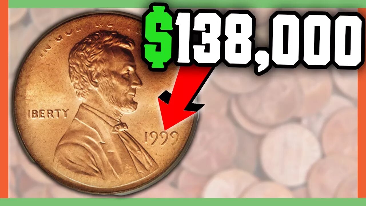 $138,000 RARE PENNY COINS TO LOOK FOR - RARE ERROR PENNIES WORTH MONEY!!