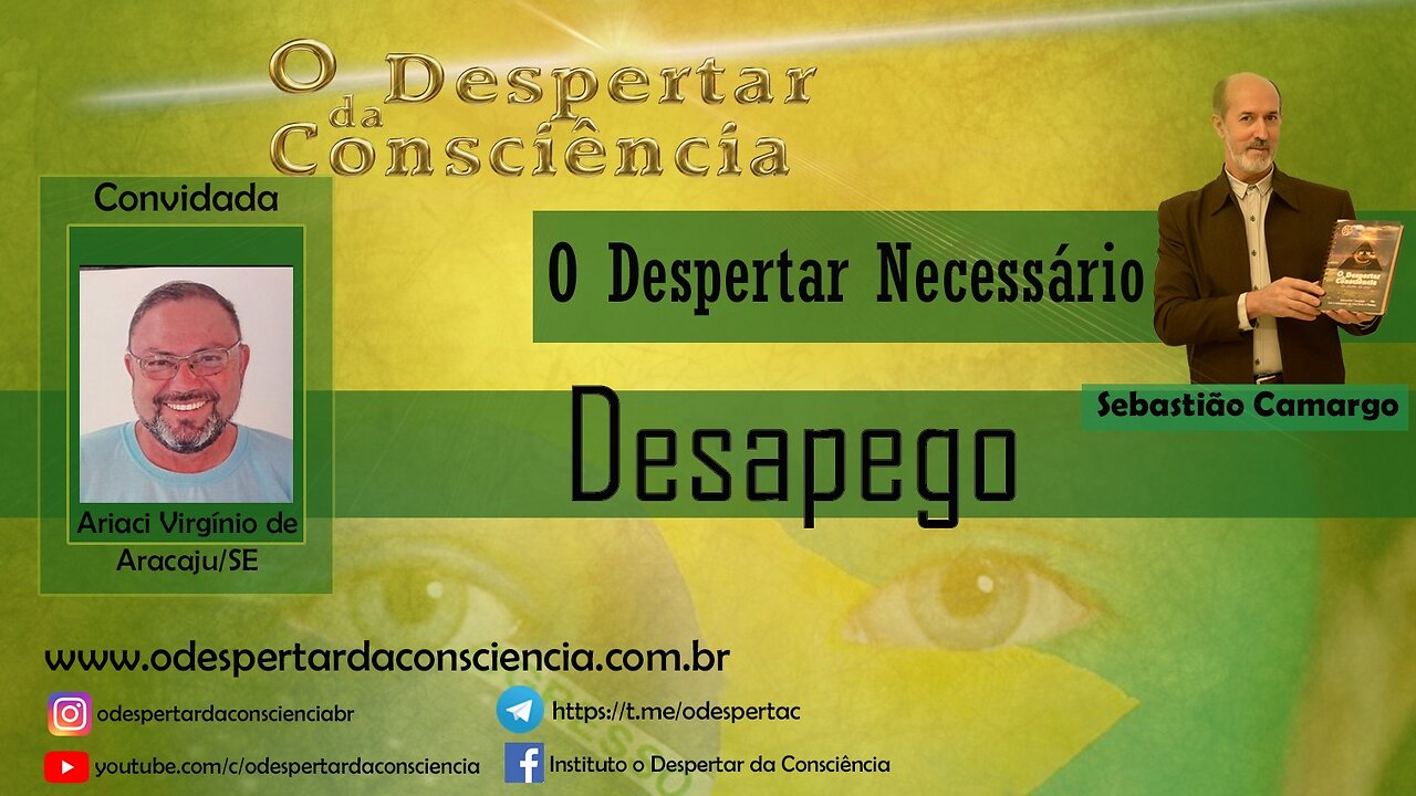 O DESPERTAR NECESSÁRIO - DESAPEGO