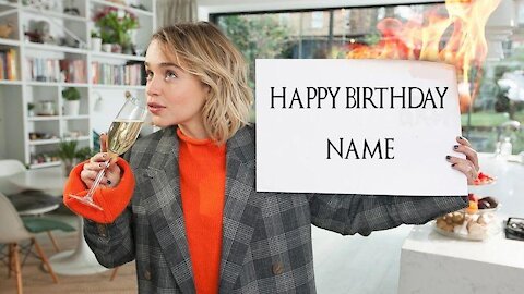 HOLLYWOOD CELEBRITIES wishing you a Happy Birthday