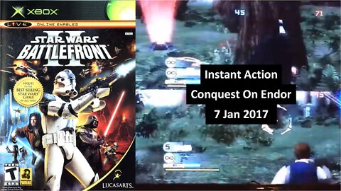 7 Jan 2017 - Conquest on Endor - Star Wars: Battlefront II - 2pss - Instant Action GCW