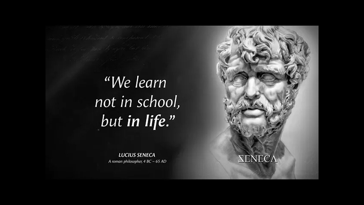 Seneca's Quotes which are better to be known when young to not Regret in Old Age