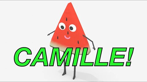 Happy Birthday CAMILLE! - WATERMELON Birthday Song