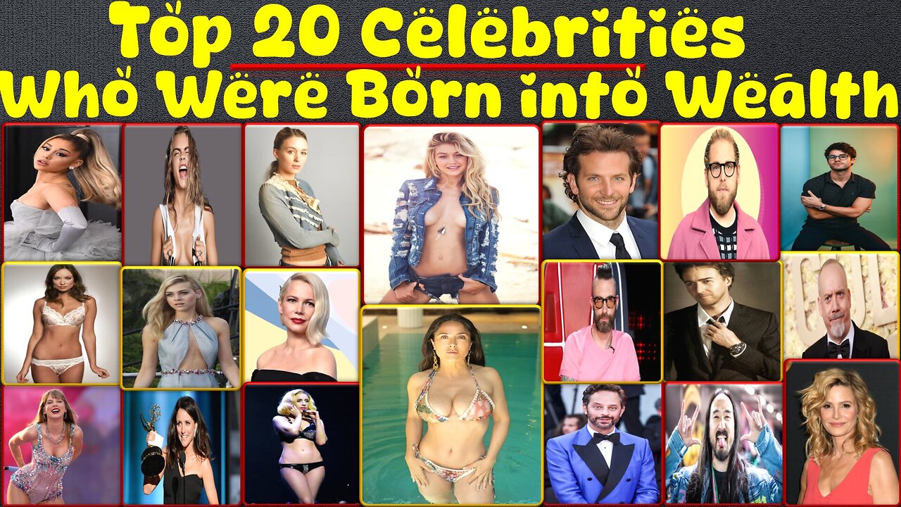 Top 20 Celebrities Who Were Born Into Wealth