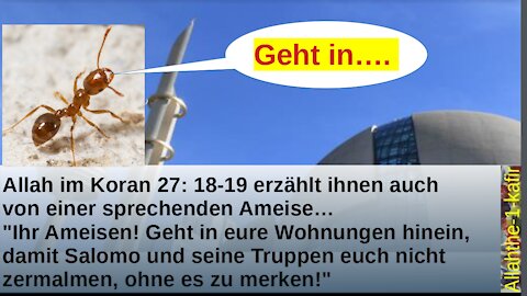 Allah's incredible Stories: The talking Ant. German and English (First German)