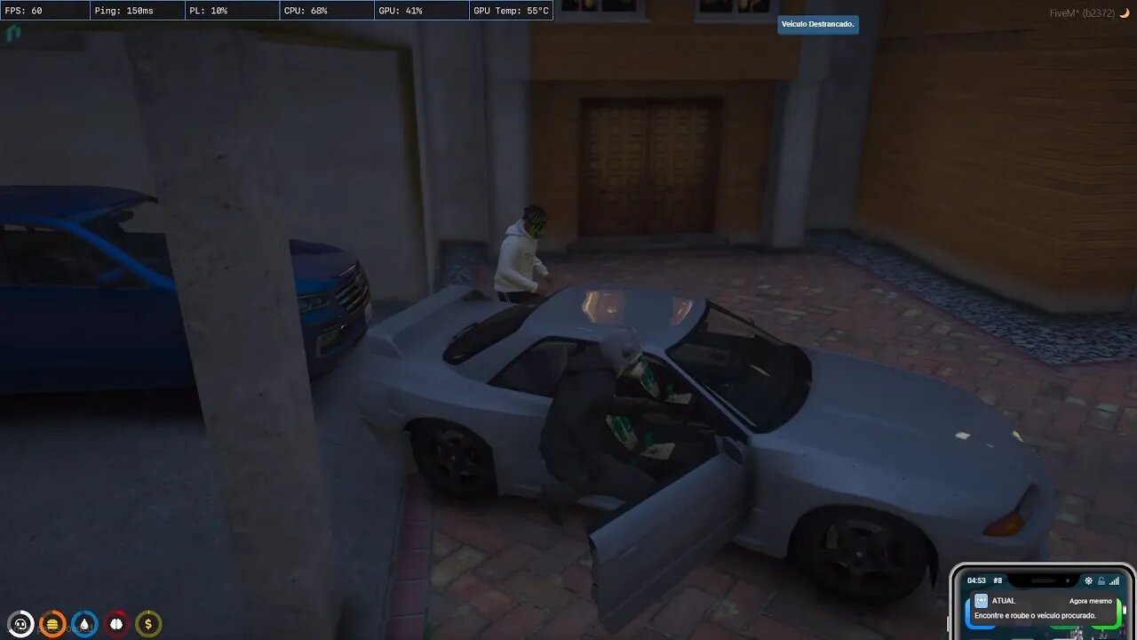 NoPixel SA - Como perder um GT-R R32 sendo burro