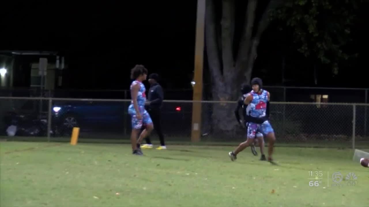 Coach Mac 7 on 7 takes to Treasure Coast