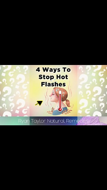 4 Ways To Stop Hot Flashes #shorts