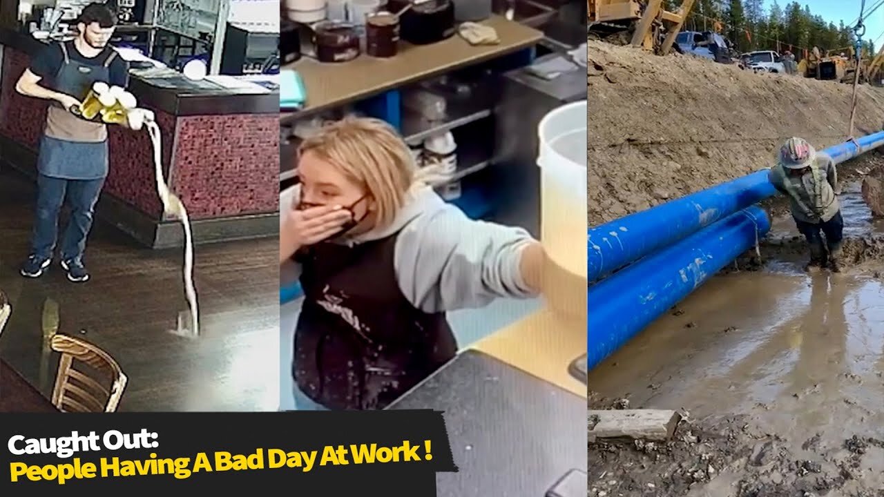 BAD DAY AT WORK FUNNY WORK FAILS