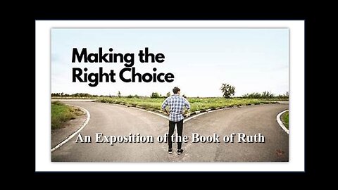 Freedom River Church - Making the Right Choice