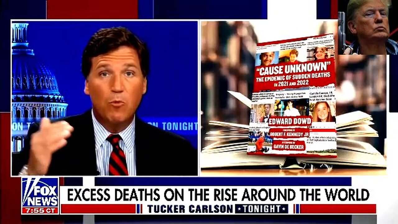 Tucker Carlson Tonight: Excess Deaths on the rise around the world New 2/22/23