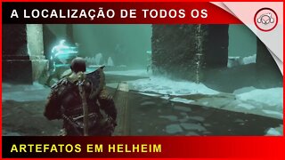 God of war, A localização de todos os artefatos em Helheim | Super dica