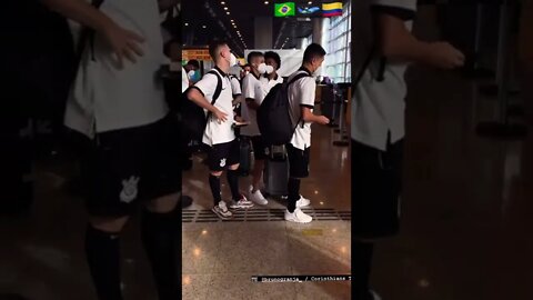 PARTIU COLÔMBIA 🇨🇴 #shorts #corinthians #timão #libertadores