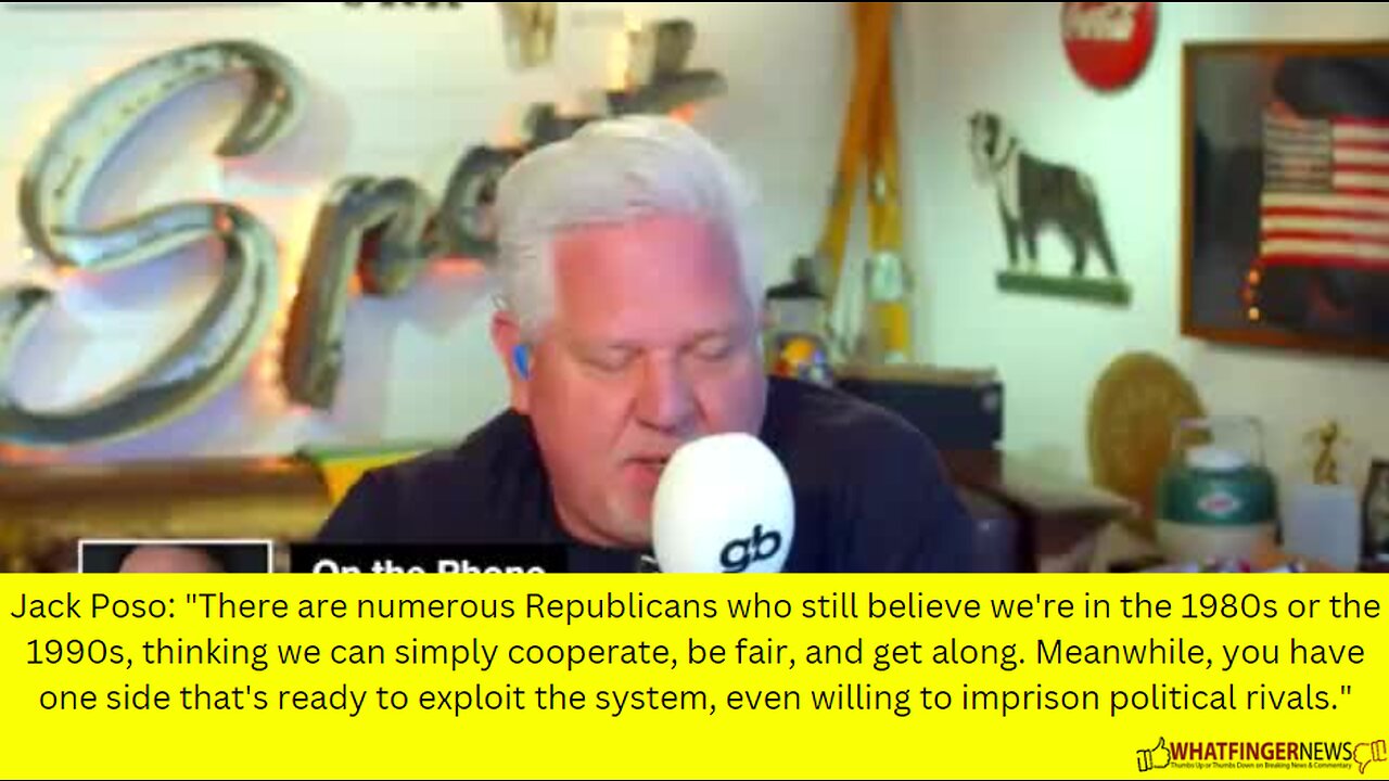 Jack Poso: "There are numerous Republicans who still believe we're in the 1980s or the 1990s