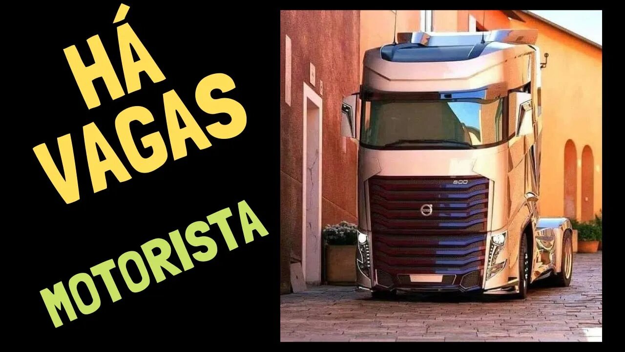 Vagas para Motorista de caminhão com e Sem Experiencia / 22/04/2022