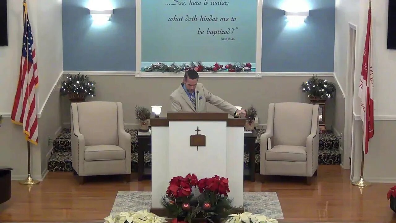 Wednesday Evening, Dec 02, 2020 "Eternal Security Misconceptions"