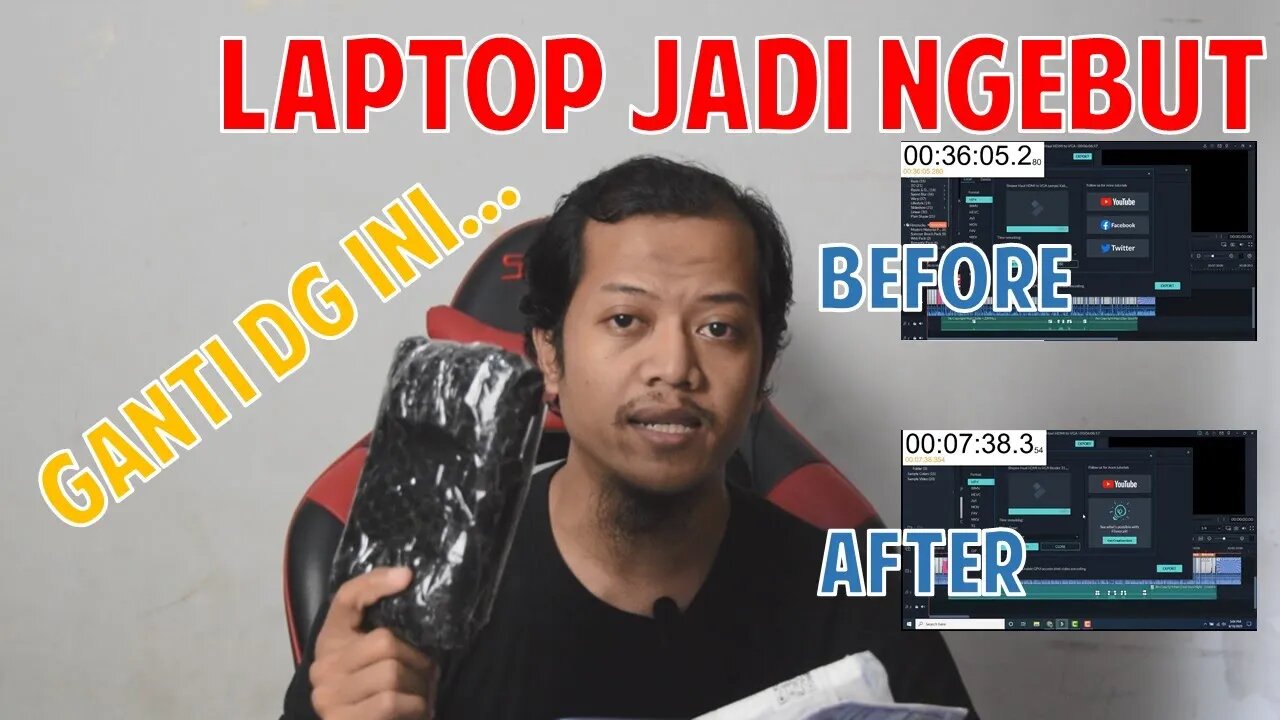 Shopee Haul, Upgrade Laptop Untuk Editing Video