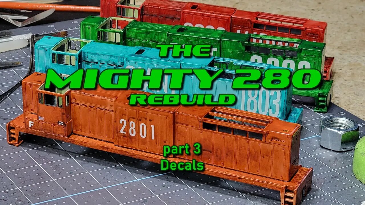 280 Rebuild 3 Decals