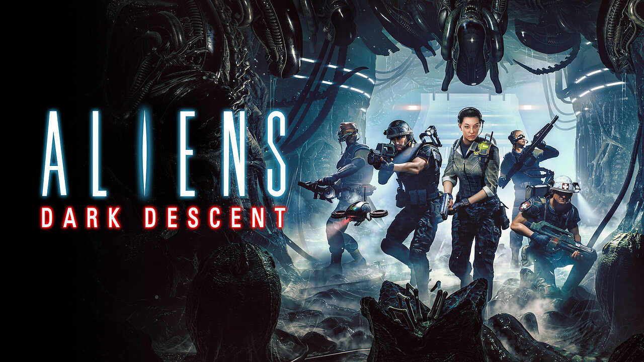 ALIENS: DARK DECENT NEW GAME IS OUT ! LIVESTREAM PART 1