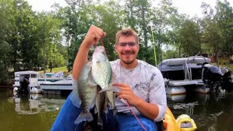 Crappie Fishing: Simple Tricks for Dock Success! Catch, Clean, Cook.!!!