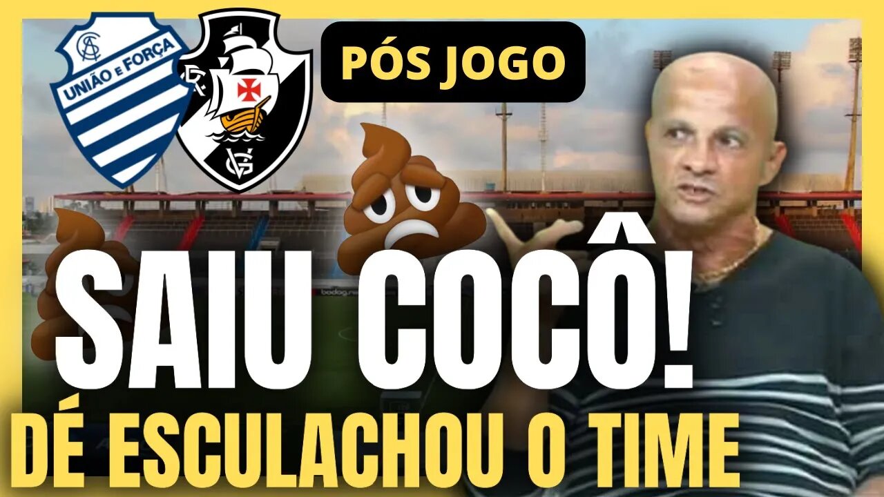 TORCIDA CHORA! SAIU COCÔ! VEJA O COMENTÁRIO DE DÉ, O ARANHA! NOTÍCIAS DO VASCO